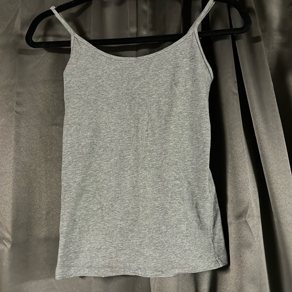 Forever 21, gray tank top, medium